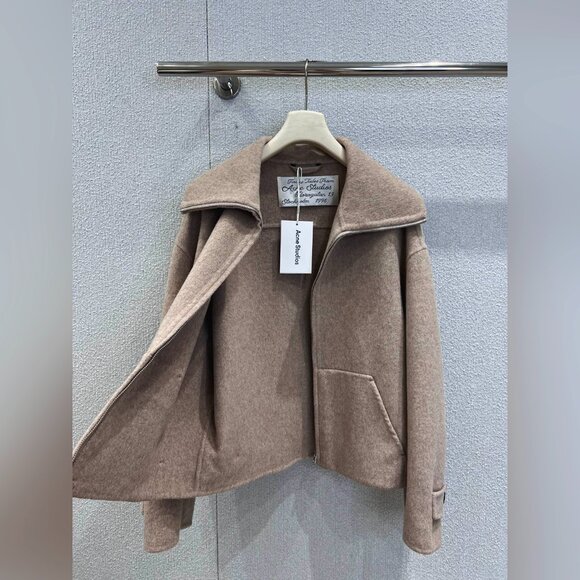 ACNE STUDIOS Olemmy Wool & Cashmere Jacket - Picture 5 of 12